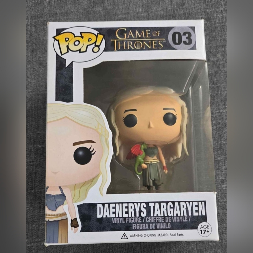 Daenerys Targaryen with Red Dragon